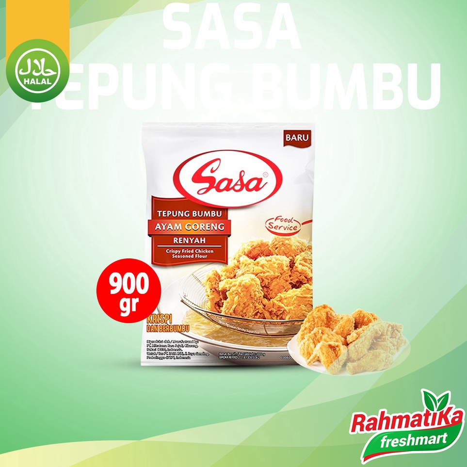 

Best Produk Sasa Tepung Bumbu Ayam Goreng Renyah Krispi 900 gram