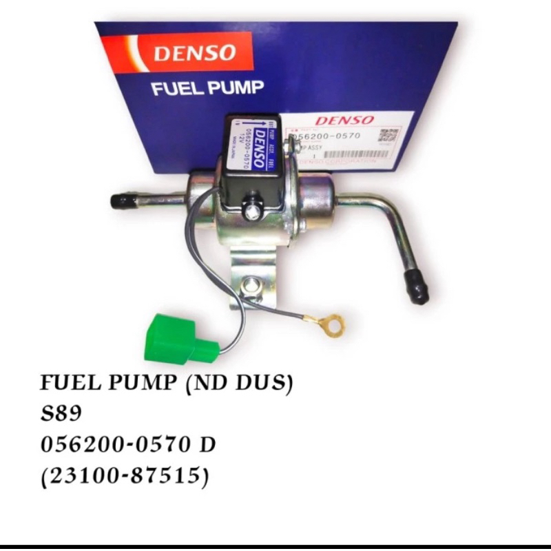 Rotak Rotax Fuel Pump Pompa Bensin Daihatsu Zebra S89 | DENSO