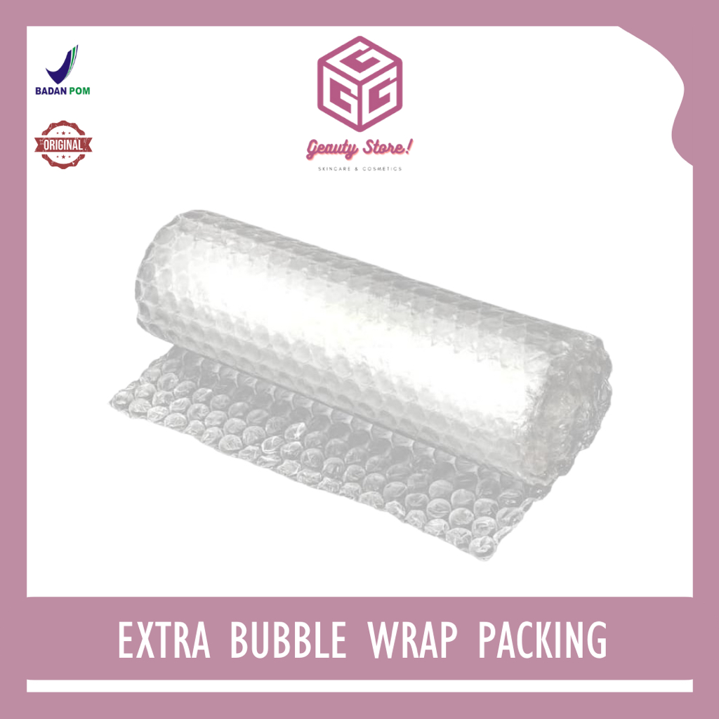 

EXTRA BUBBLE WRAP PACKING | TAMBAHAN BUBBLE PACKING