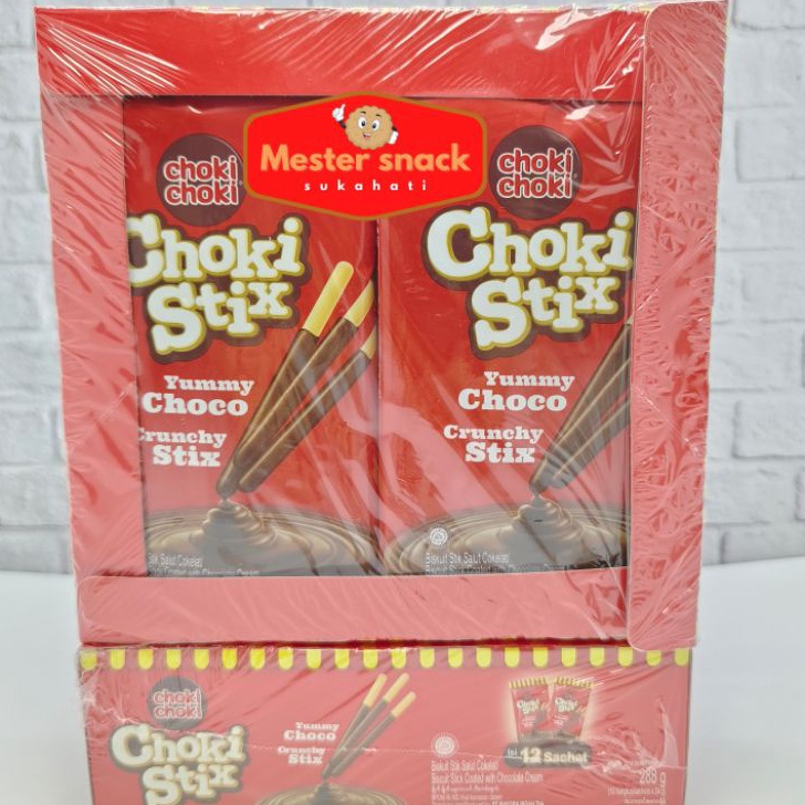 

Dijual Murah Choki Choki Stix 27 gram (1 pack isi 12 pcs)