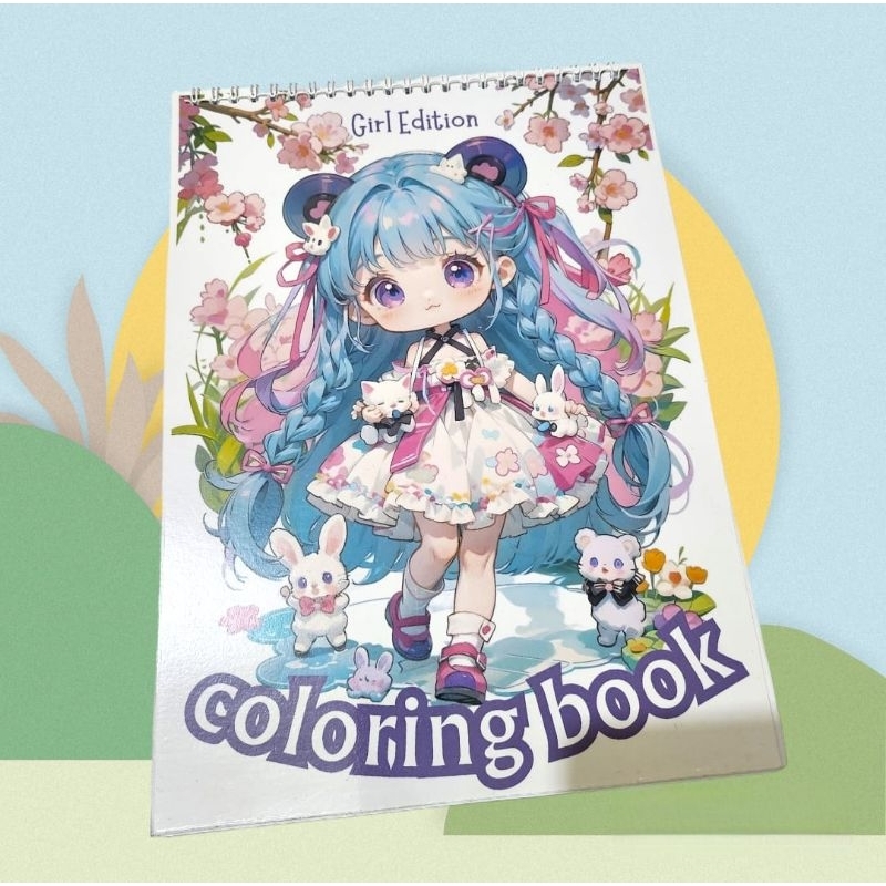 

BUKU MEWARNAI | COLORING BOOK | GIRL'S EDITION