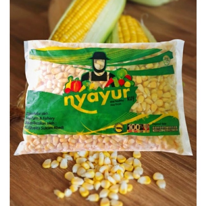 

TIPE KLK431 Jasuke Jagung Manis Pipil Frozen 1 kg Best Seller