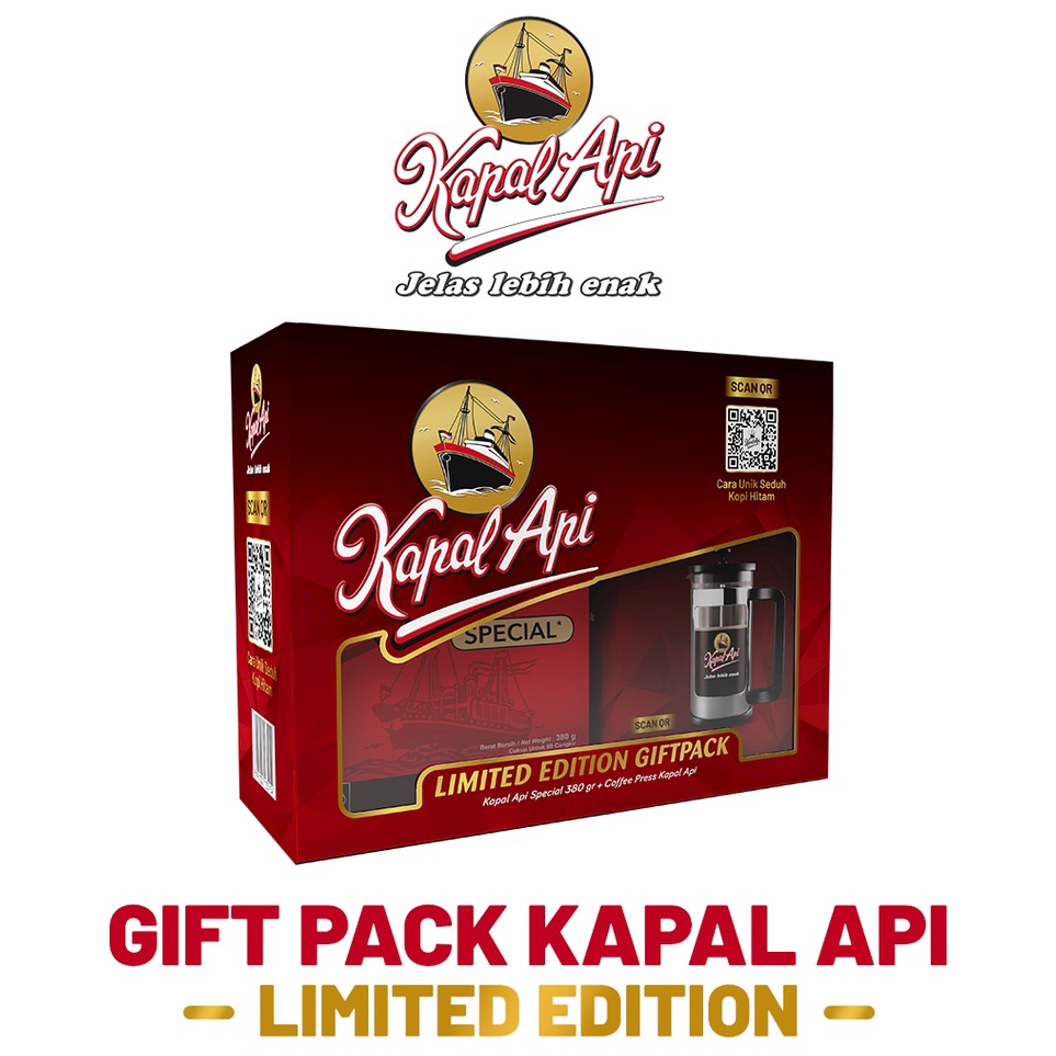 

Big Sale Limited Edition Giftpack Kapal Api