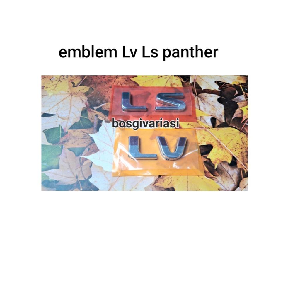 Emblem Lv panther / emblem pather Ls turbo / emblem Ls panther / emblem panther lv ls