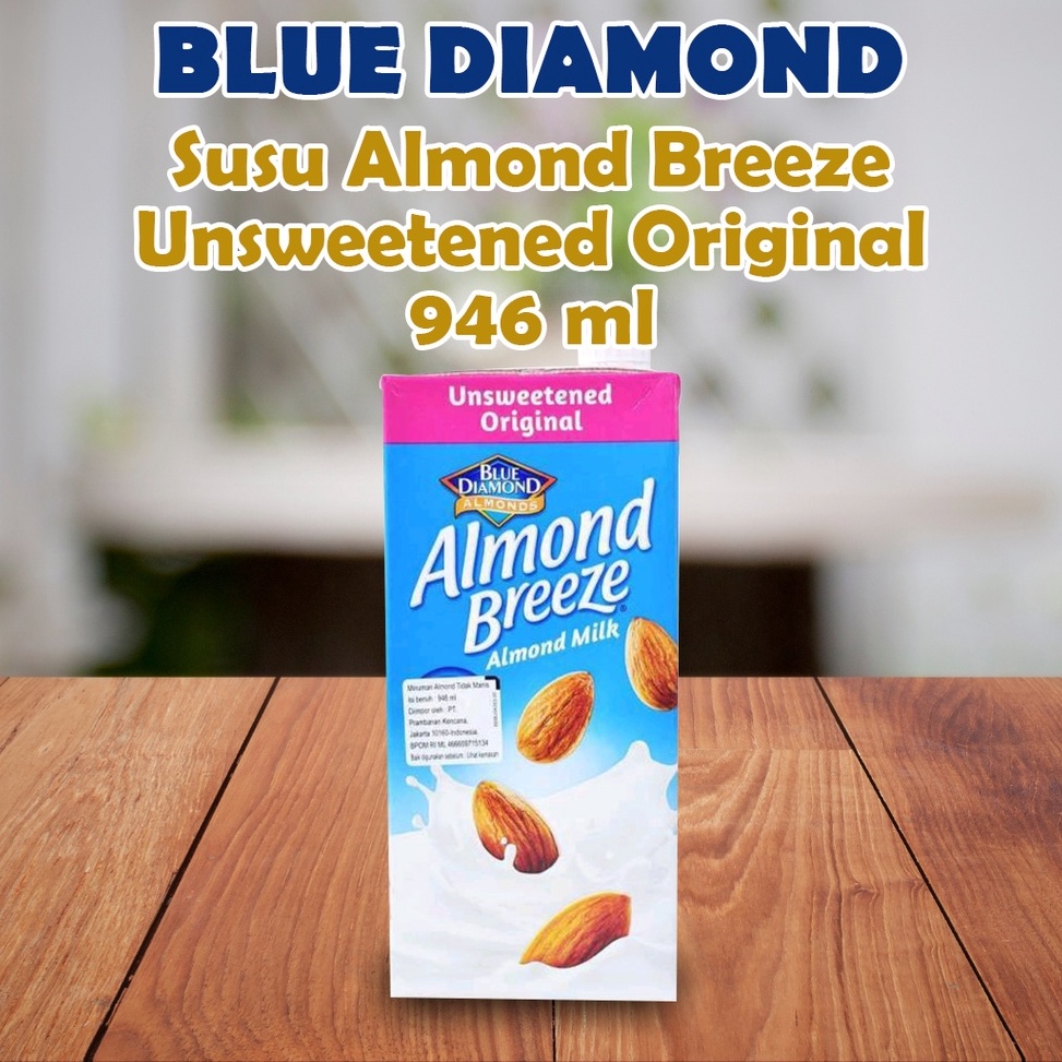 

➛ Blue Diamond Almond Milk Unsweetened Original 946 ml qctqt