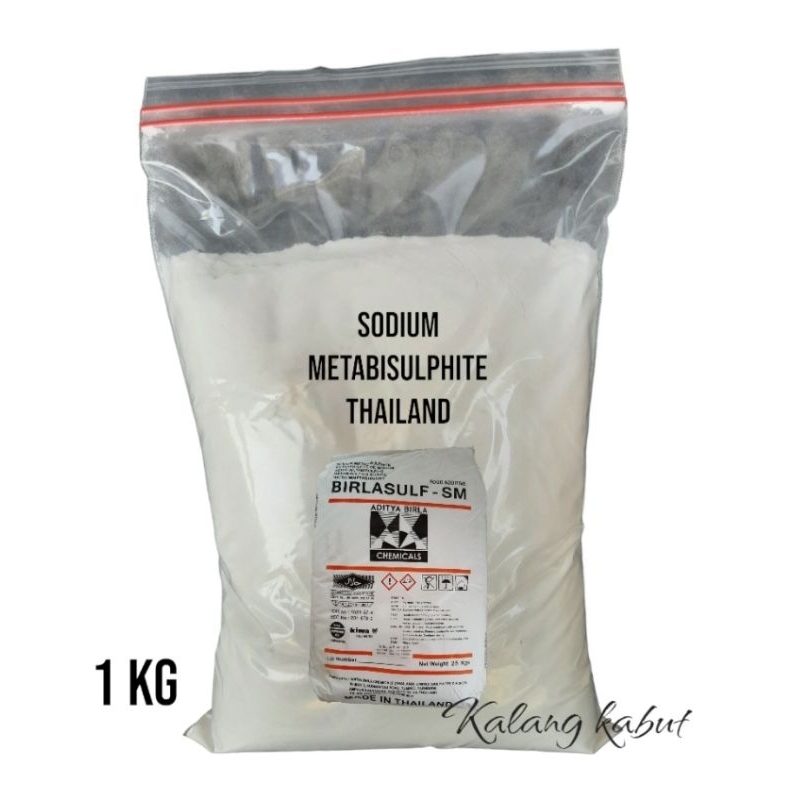 

sodium metabisulfite thailand 1kg