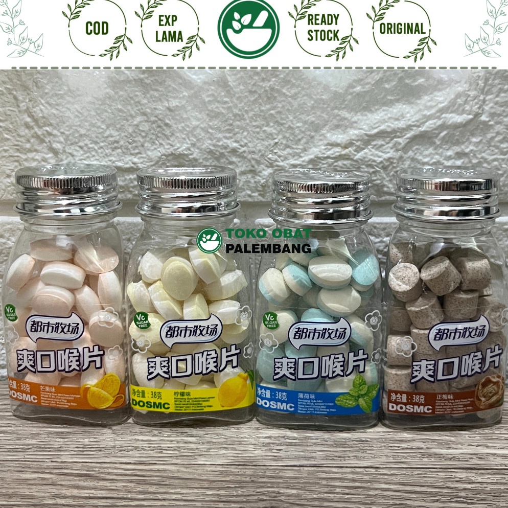 

40 DOSMC KEMBANG GULA MINT RASA PLUM MINT LEMON MANGGA SANCA HAW FLAKES 38 GRAM PERMEN PLUM FLAVOUR CANDY KIAMBOY XINLE CANDY ➻COD