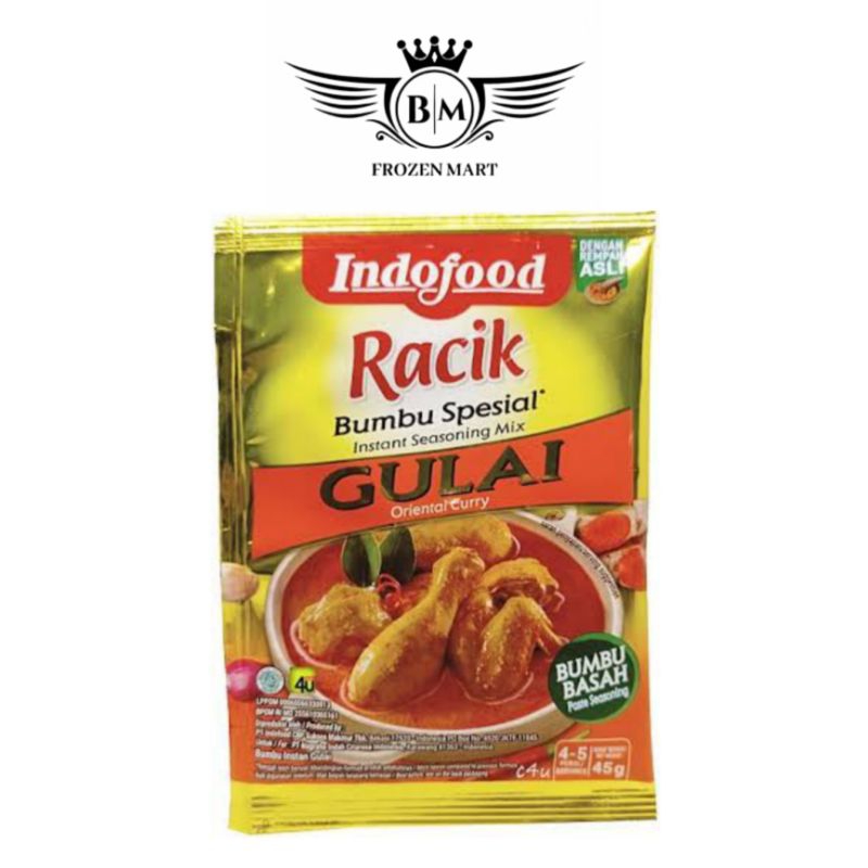

Indofood Bumbu Racik Masakan Instant Gulai 45gr.
