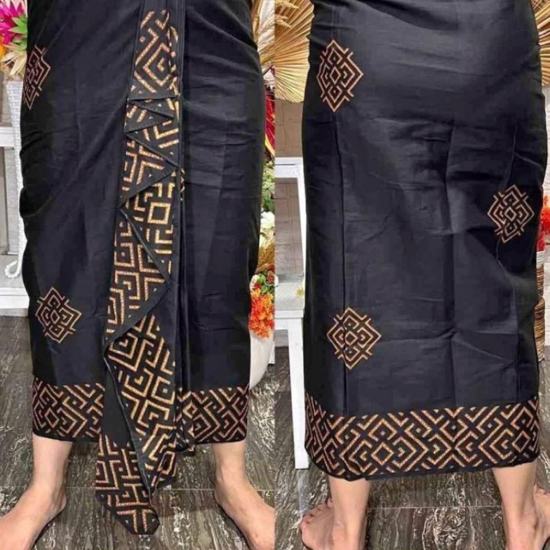 R3adyst0ck Kamen batik setengah jadi dan Udeng -Kamen pria bali - kain kan,cut dewasa setengah jadi-