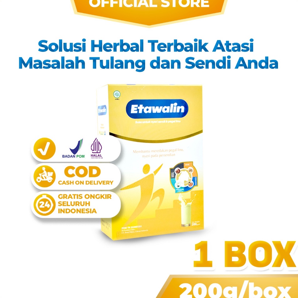 

Terlaris Susu Etawalin Original Atasi Nyeri Sendi & Tulang