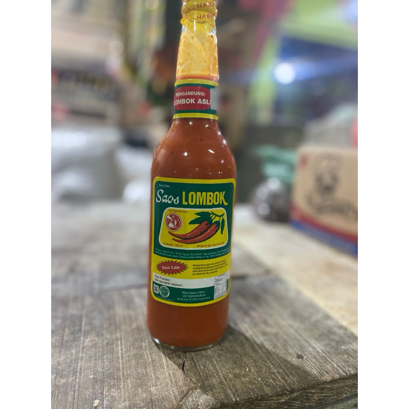 

Saos lombok cap kapal 600 ml / repack botol plastik