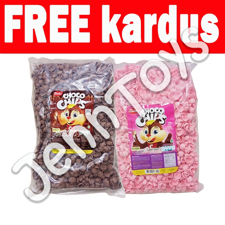 

[✯U25(] Choco Chips / Choco Crunch / Coco Simba Bulky Richeese Nabati 950Gram Murah Kualitas [168]