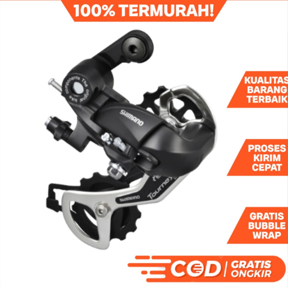 DSWGB RD Shimano TX35 Tourney 6/7/8 Speed Rear Derailleur TX 35 Sepeda Lipat MTB Roadbike DLL 65