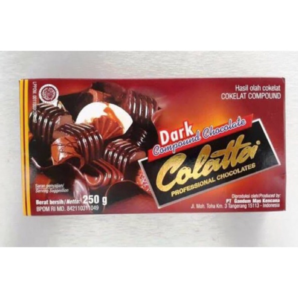 

Diskon Colatta Dark Compound 250gr