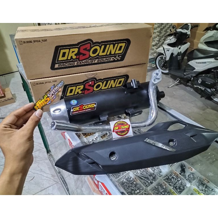 ➷ KNALPOT DR SOUND GEN 1 ORIGINAL,copy cms,BEAT FI/ESP,SCOPY FI,VARIO FI,VARIO 125/150 LED NEW/OLD,V