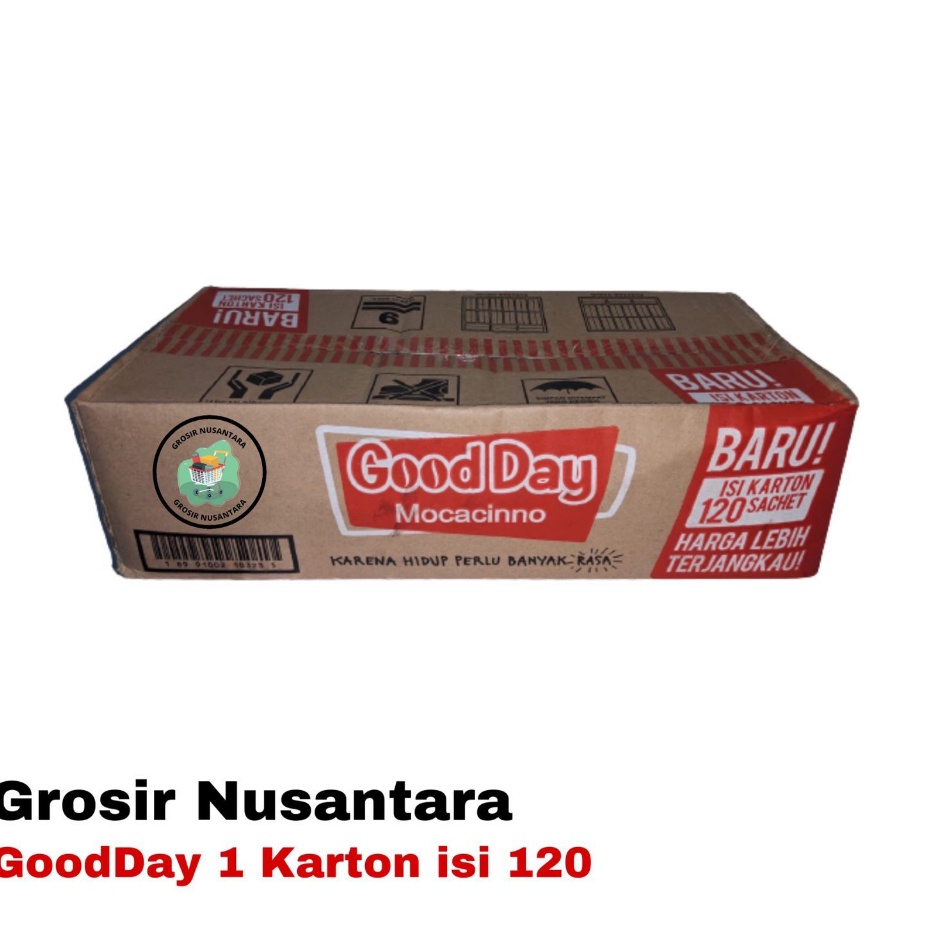 

Terkini 1 Dus Good Day Moccacinno Isi 120 Sachet