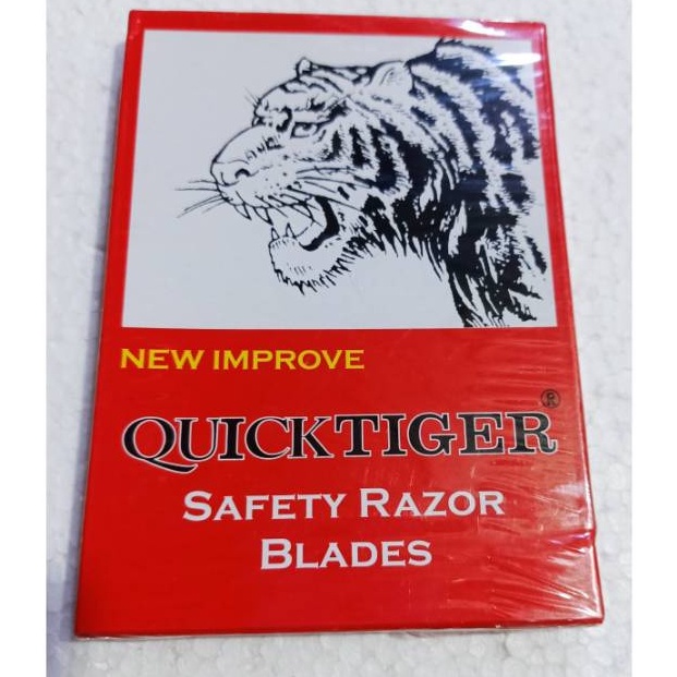 

7I8 Silet tiger quick isi 100 pcs silet cukur 7694