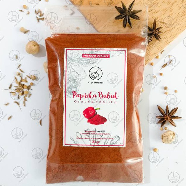 

B!g Sale 100gr Paprika Bubuk / Ground Paprika / Rempah / JSR 100% PREMIUM QUALITY Dijamin Baru