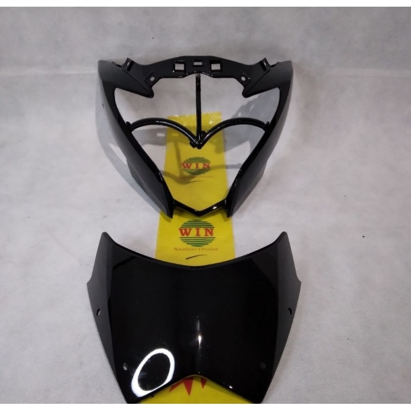 Cover lampu Batok depan satria fu 150+ visor  tahun 2014,2015,2016  /front handle cover batok depan 