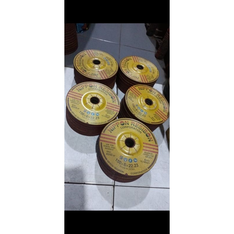 NIPPON RESIBON 7" INCH 180X6X22 ORIGINAL