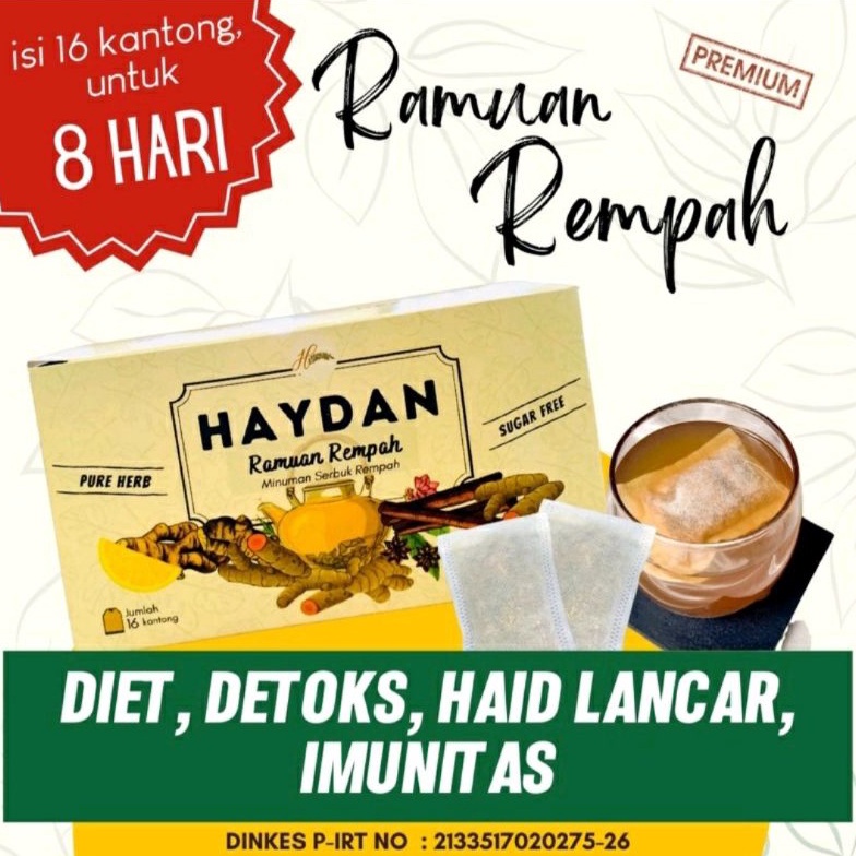 

[⁂P95➢] Haydan Teh Detox Ramuan Rempah [134]