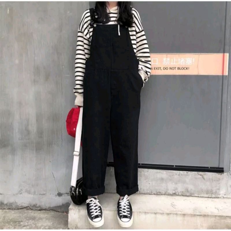 JUMPSUIT WANITA KOREAN STYLE / BAJU KODOK WANITA