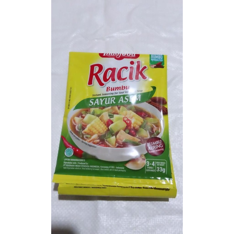 

Racik bumbu Indofood 20gr