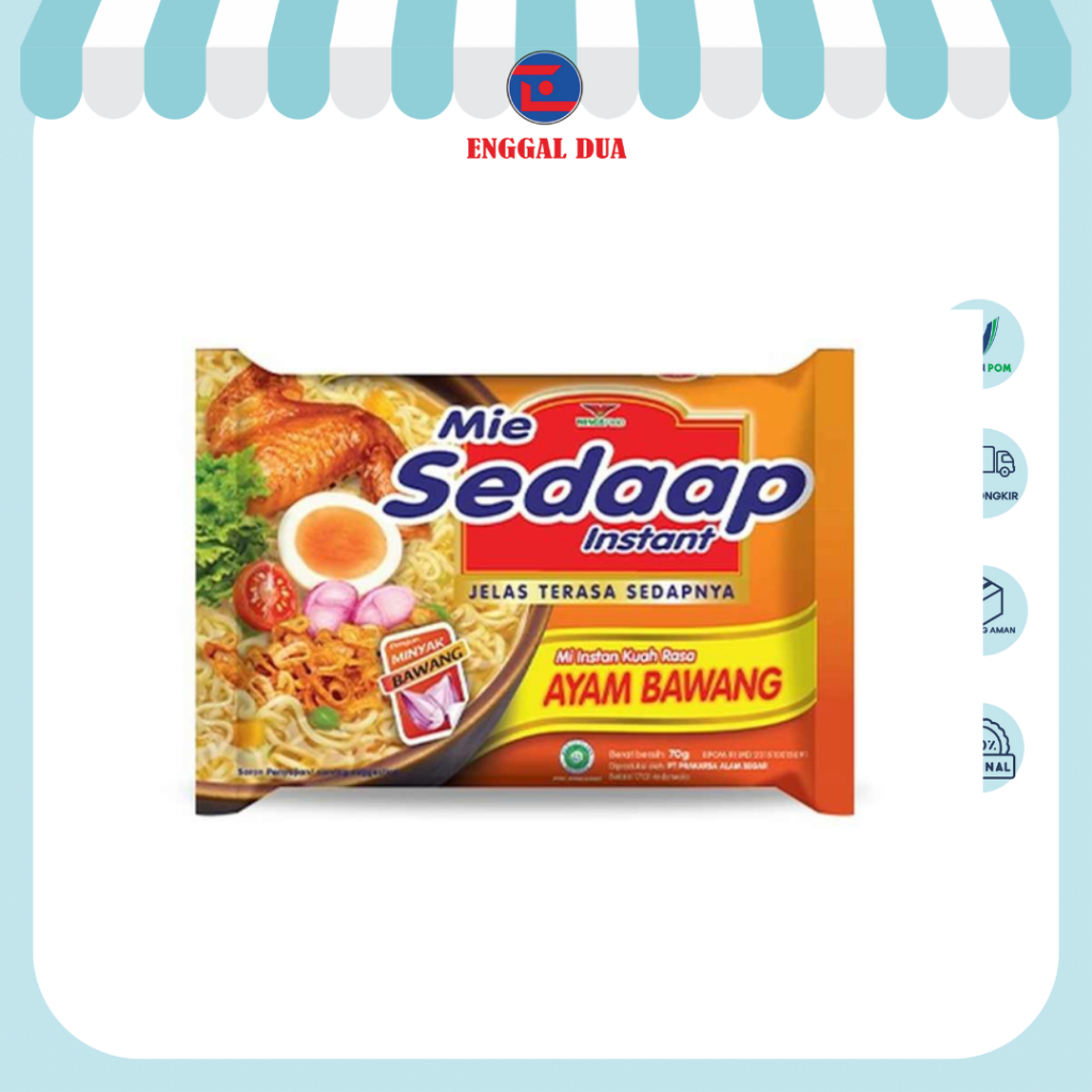 

Sedaap Mie Instan Ayam Bawang Bag 70 gr x40