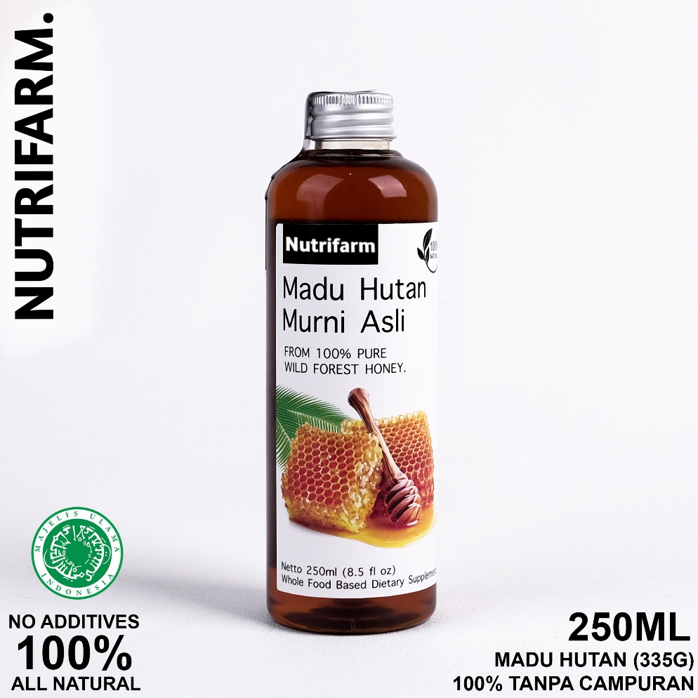 

MP67 MADU HUTAN 250ML (335G) ASLI ORIGINAL ALAMI TANPA CAMPURAN APAPUN / MADU HUTAN GHOLIBAN KALIMANTAN 8668