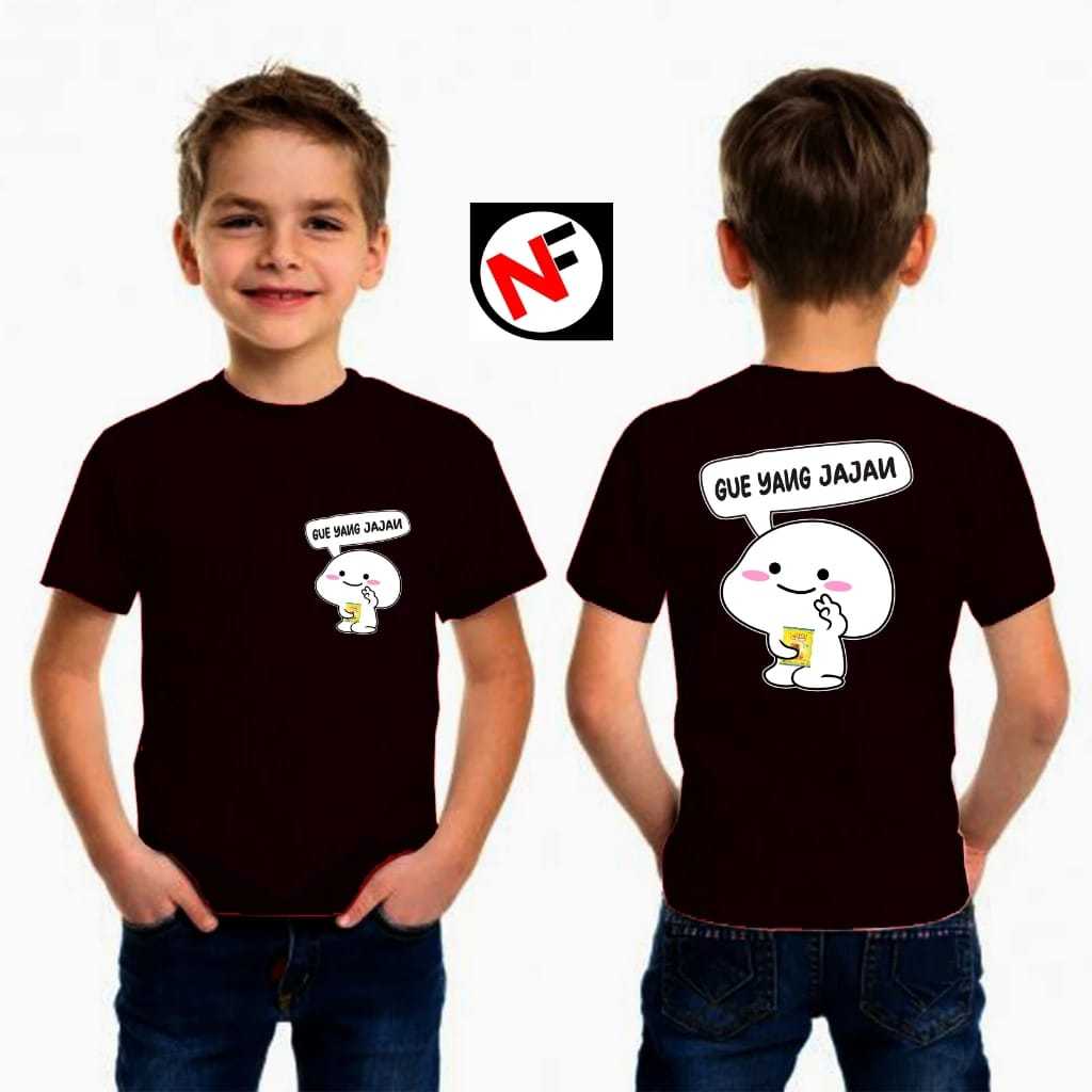 KAOS VIRAL ANAK ANAK PENTOL GUE YANG JAJAN DB/KAOS COD UNISEX