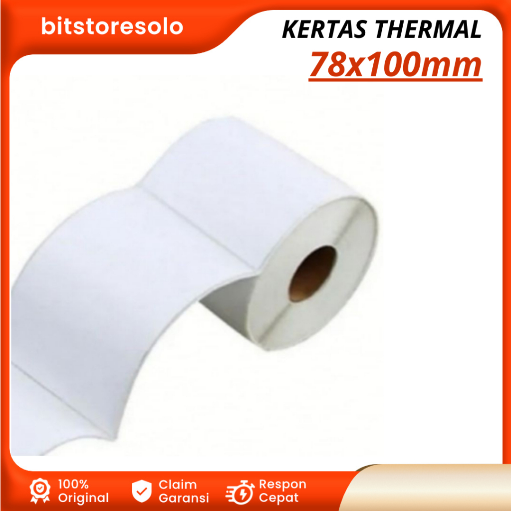 

Kertas Thermal Label Printer 78x100mm