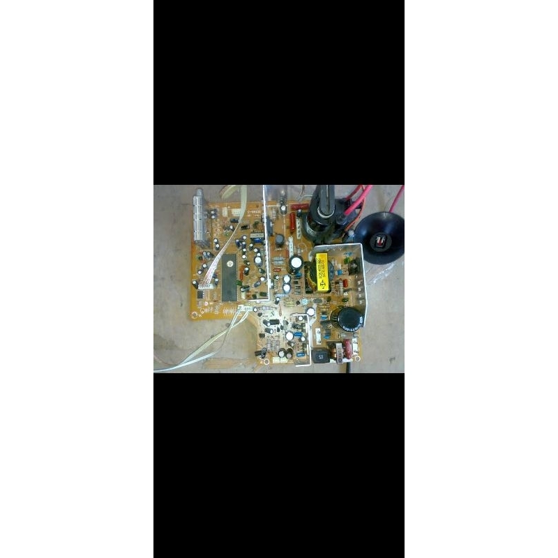 mesin tv cina 14-21 bekas normal