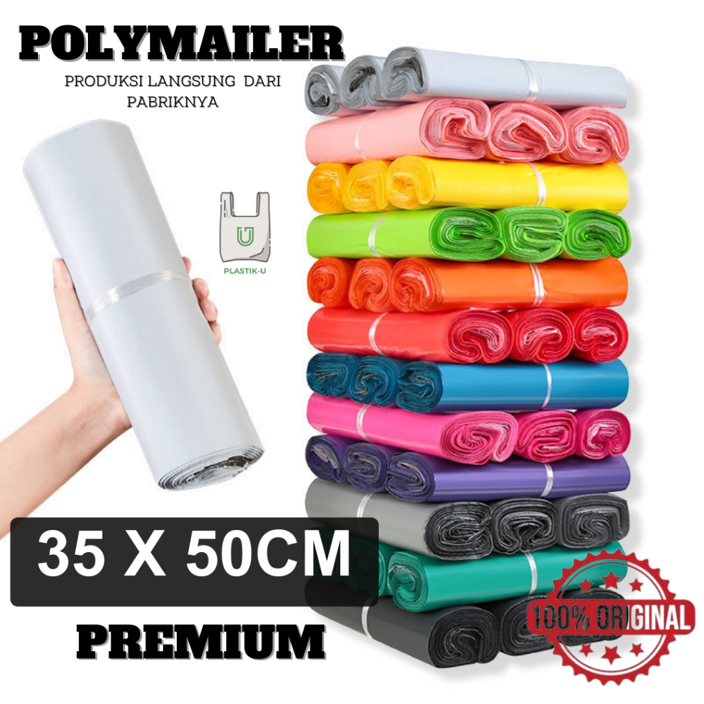 Plastik Packing Polymailer 35X50CM Packing Olshop sepatu baju Termurah Premium High