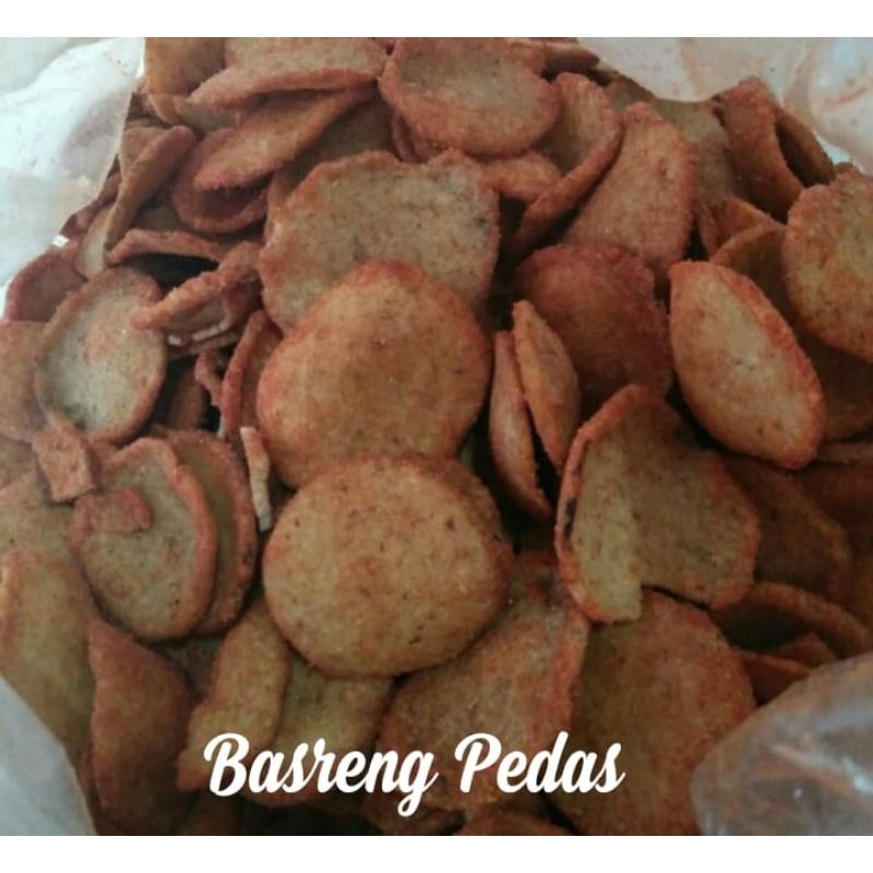 

Basreng Bulat Pedas 250gr