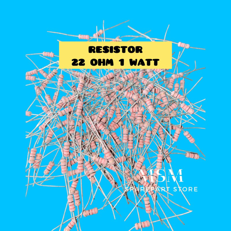 RESISTOR 22 OHM 1 WATT