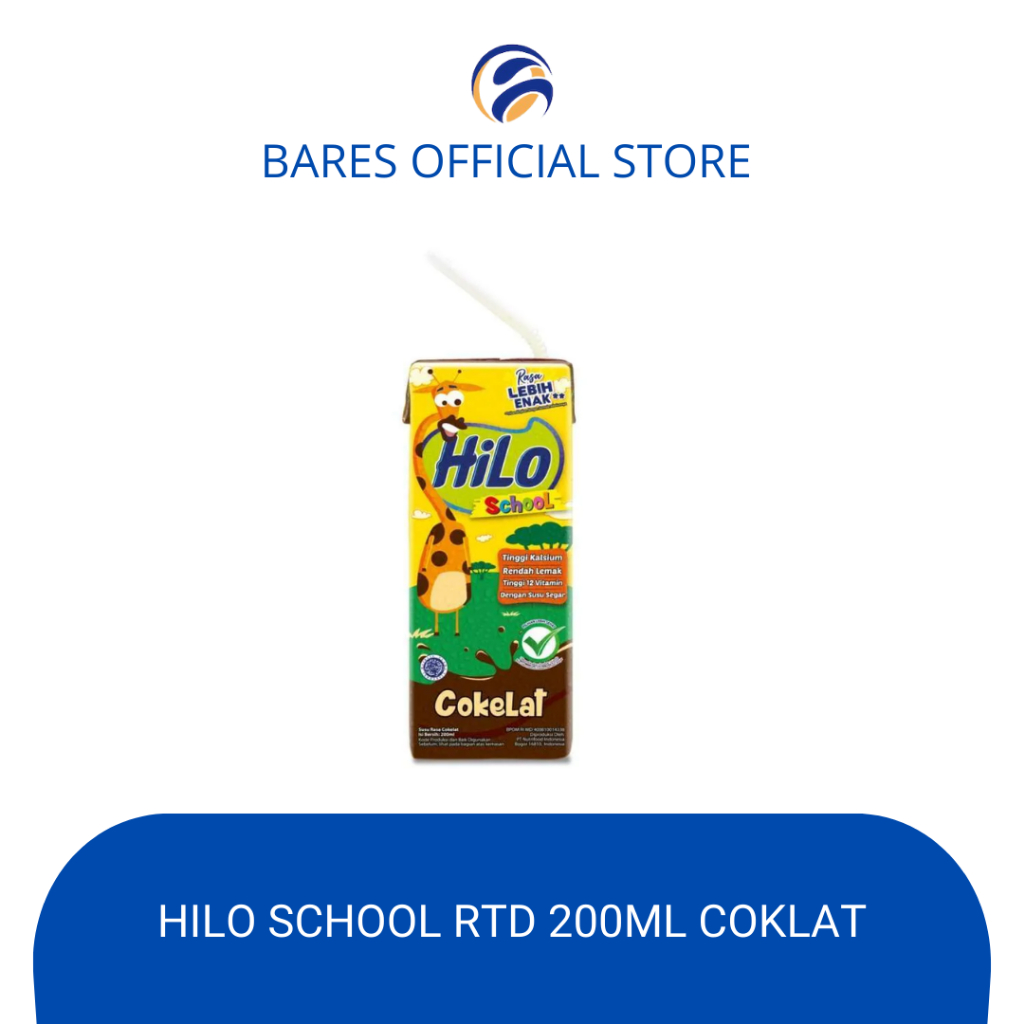 

HILO SCHOOL RTD Rasa Coklat 200Ml Susu Siap Minum