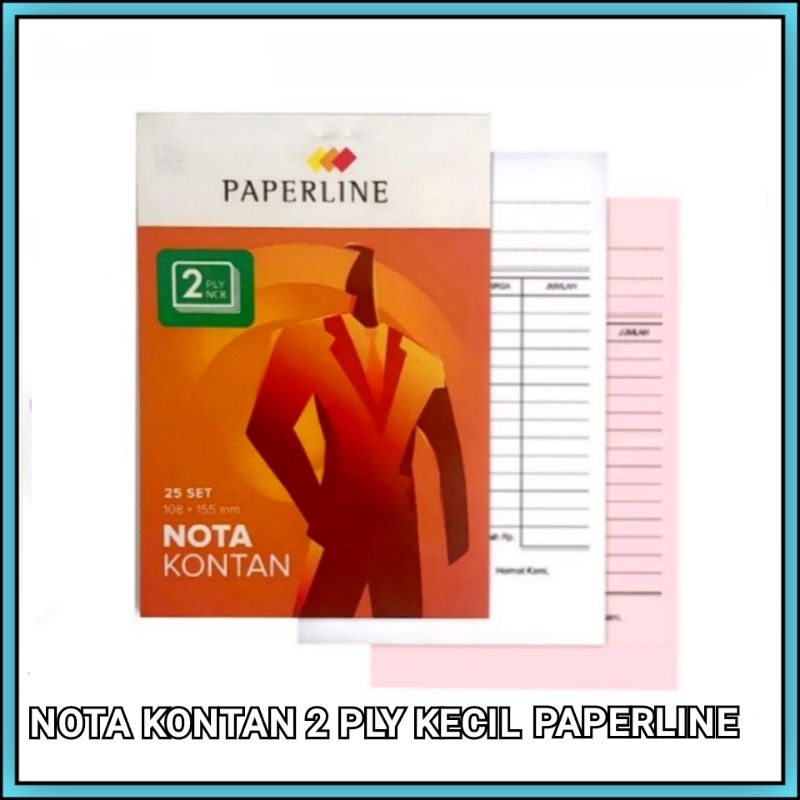 

1 Pcs Buku Nota Kontan 2 Ply Kecil Paperline