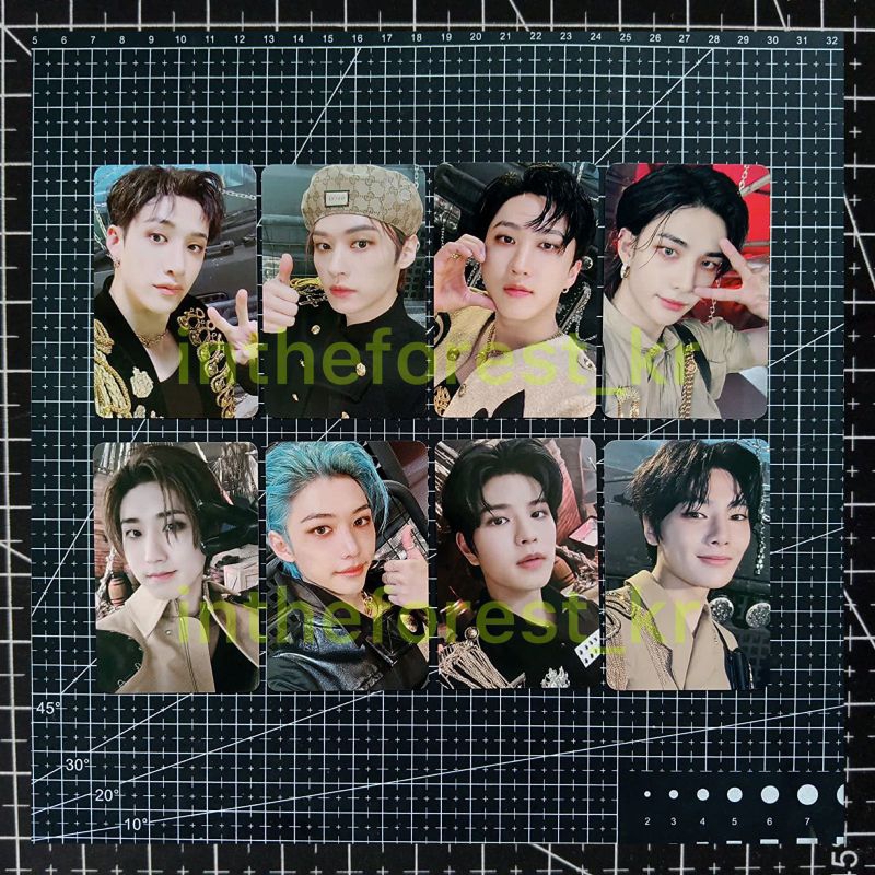 PC/PHOTOCARD STRAY KIDS SKZ ROCK STAR POB BENEFIT MUSICPLANT MUPLANT (BANGCHAN CHANGBIN LEE KNOW HYU