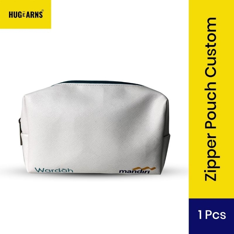 HUGeARNS - Pouch Custom Corporate Merchandise Custom Pouch Premium / Zipper Pouch Custom / Pouch Kos