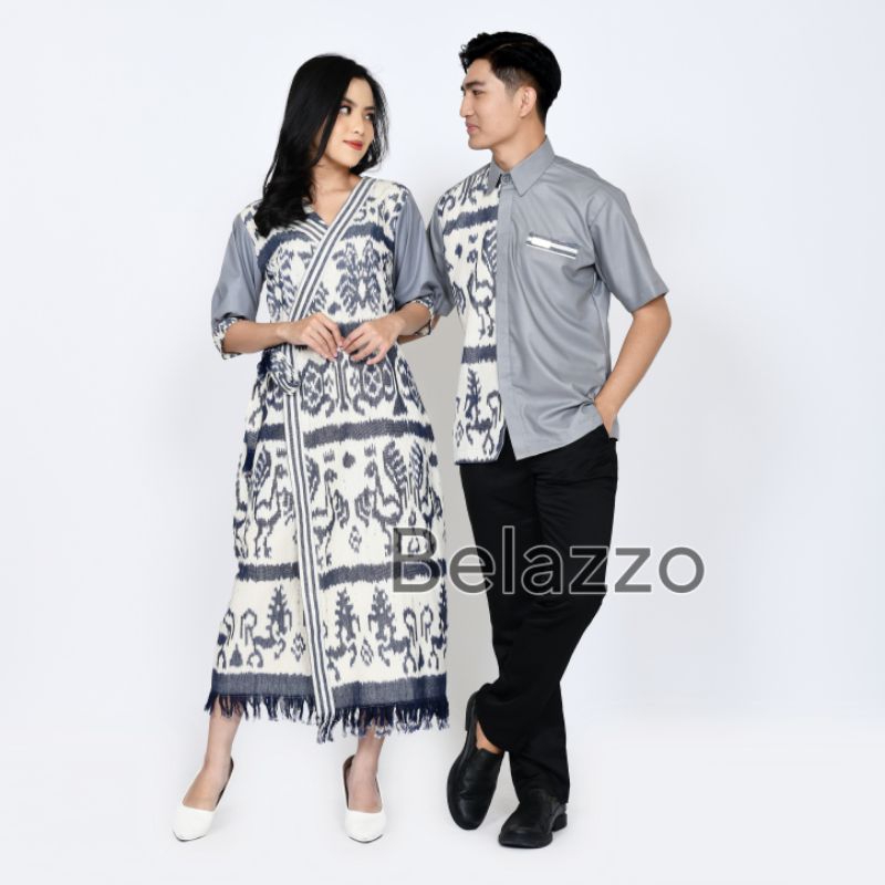 Baju Couple Tenun Troso Jepara Terbaru - Baju Tenun Couple Etnik Troso - Baju Couple Tenun Pasangan 