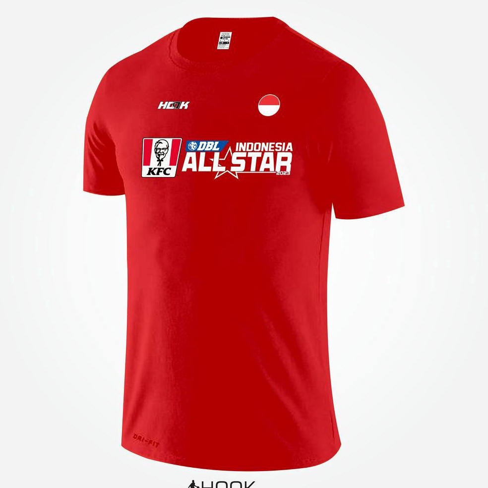 WH48 Kaos Basket DBL INDONESIA Spesial All Star Custom Nomor Belakang lizia