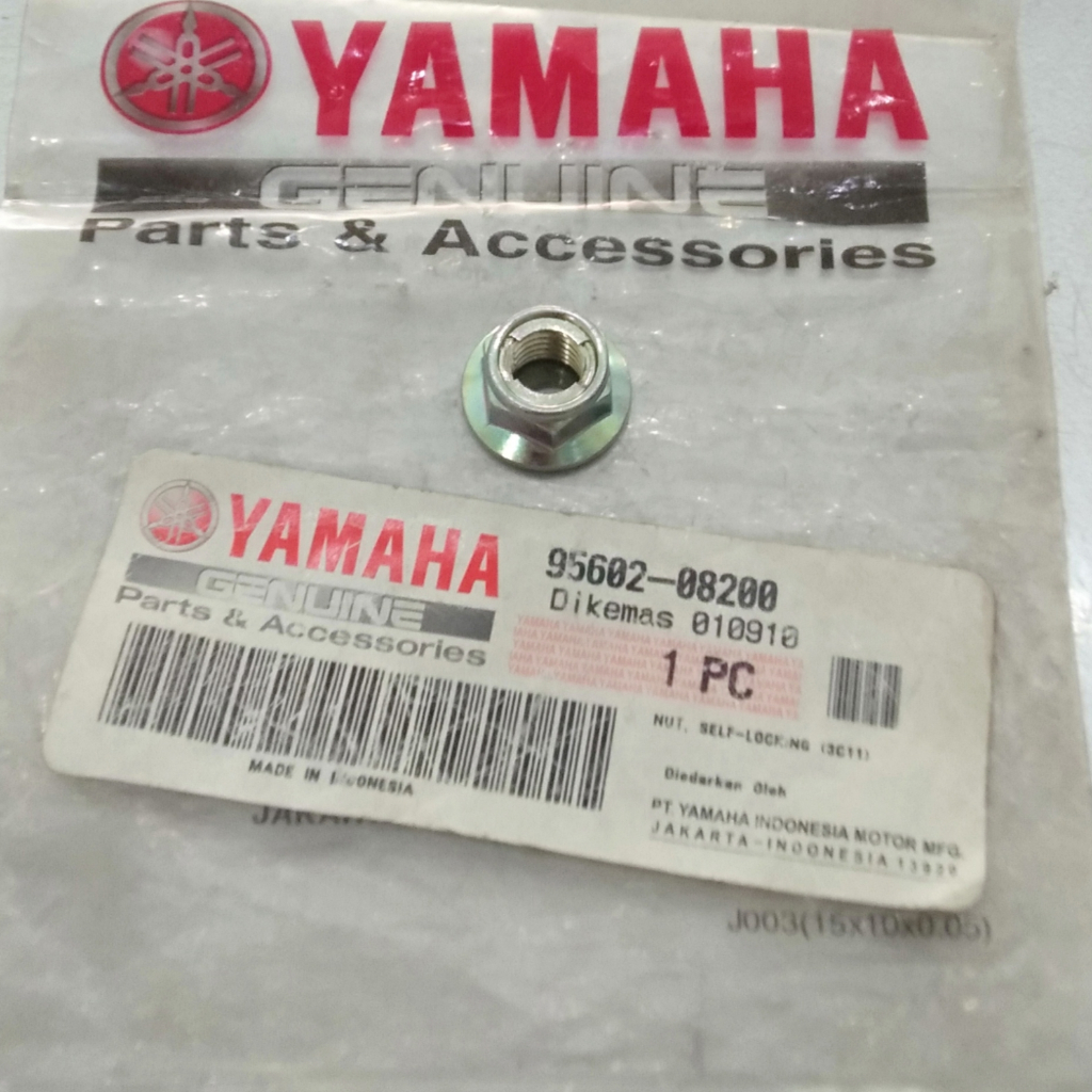 NUT, SELF-LOCKING / MUR GEAR BELAKANG - VIXION / WR 155 ( 95602-08200 )