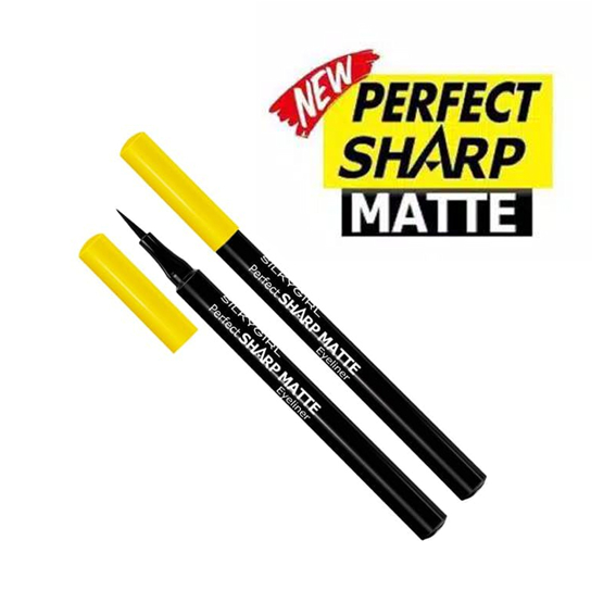 Silky Girl SilkyGirl Perfect Sharp Matte Eyeliner | 01 Matte Black Eyeliner