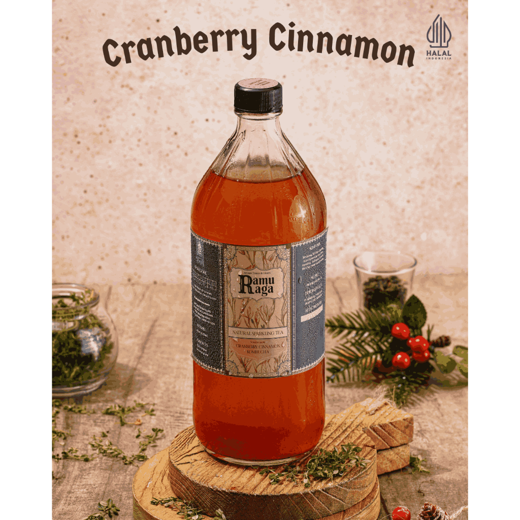 

Kombucha Cranberry Cinnamon - 1 L