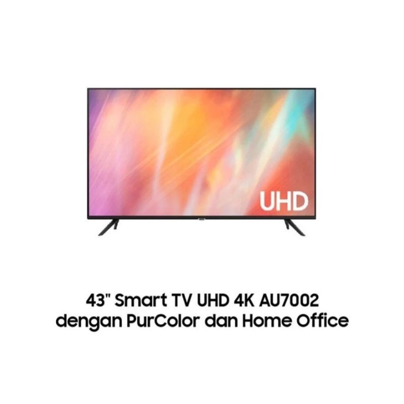 TV SAMSUNG TV 43AU7002 SMART TV LED 43 INCH CRYSTAL UHD 4K
