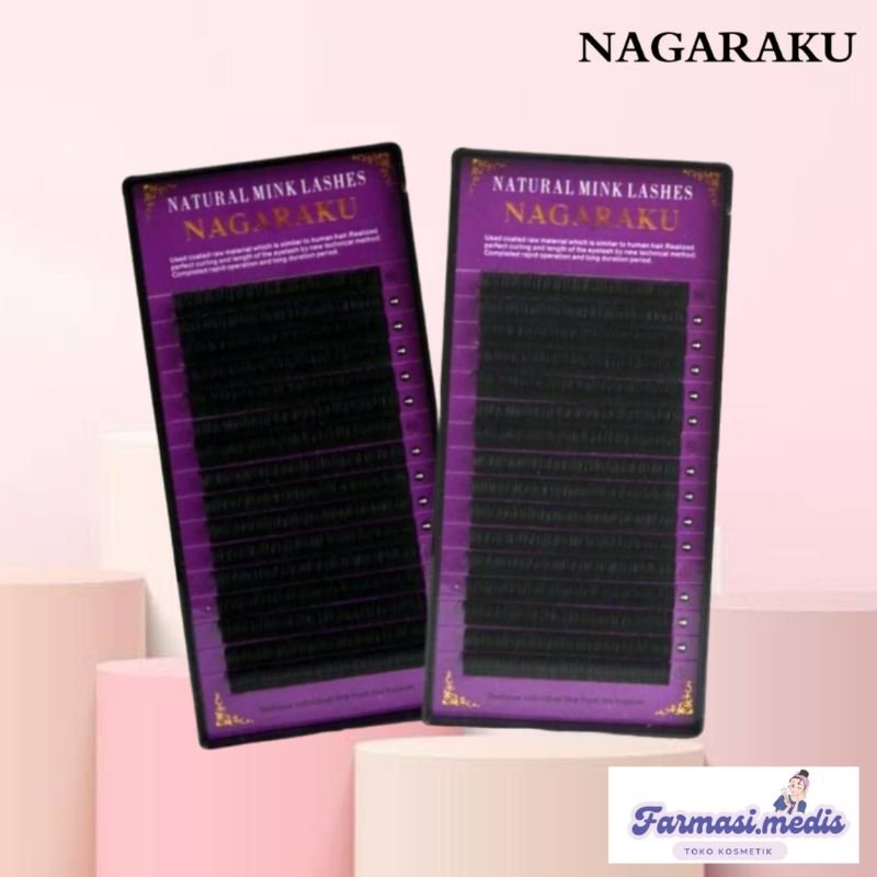 (COD)BULU MATA EYELASHES EXTENSION NAGARAKU TANAM BULU MATA PALSU