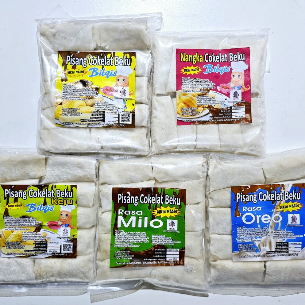 

[PRODUK 8CRSQ93] BILQIS pisang coklat beku ↓#Sale