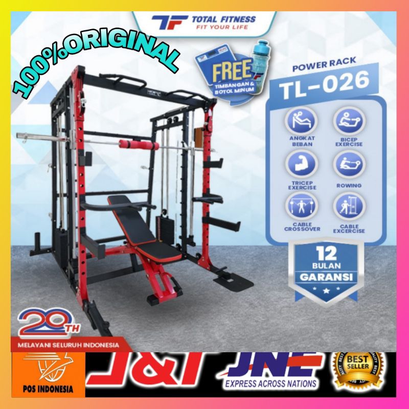 power rack fitness-tl 026(original)power rack-smith machine-gym-fitnes