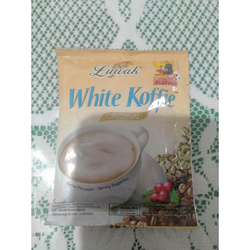 

Luwak white coffee 1 renceng