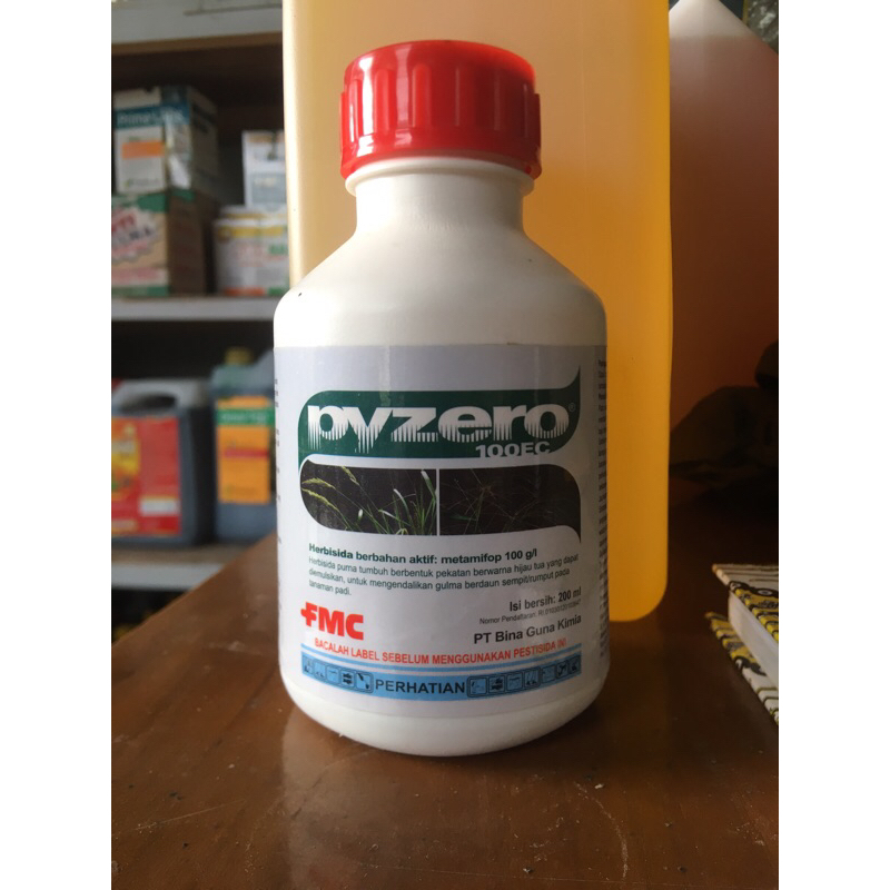 PYZERO 100EC 200ML HERBISIDA SISTEMATIK  PEMBASMI RUMPUT ALANG ALANG / TEKI PADA TANAMAN PADI